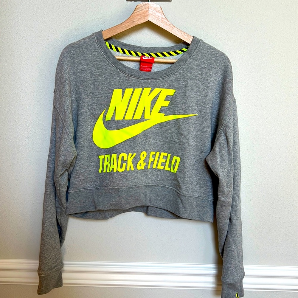 Nike Track & Field Crop Sweatshirt